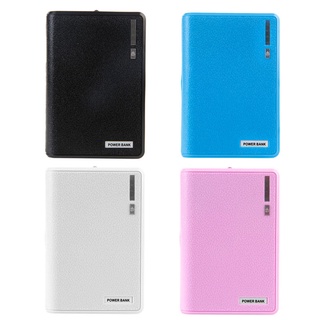 Dual USB  4x 18650 External Backup  Charger Box for Case For Ph