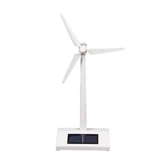 YONDR Cối Xay Gió Đồ Chơi Khoa Học Turbine Gió Trắng Nhựa ABS Chạy Bằng Năng Lượng Mặt Trời Bộ Dụng Cụ Xây Dựng Cối Xay Gió Mô Hình