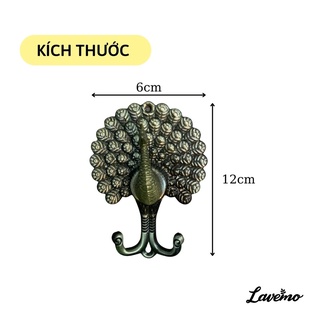 Móc Treo Núm Vén Rèm Vải Cao Cấp Bằng Sắt Hình Công Sang Trọng NV06