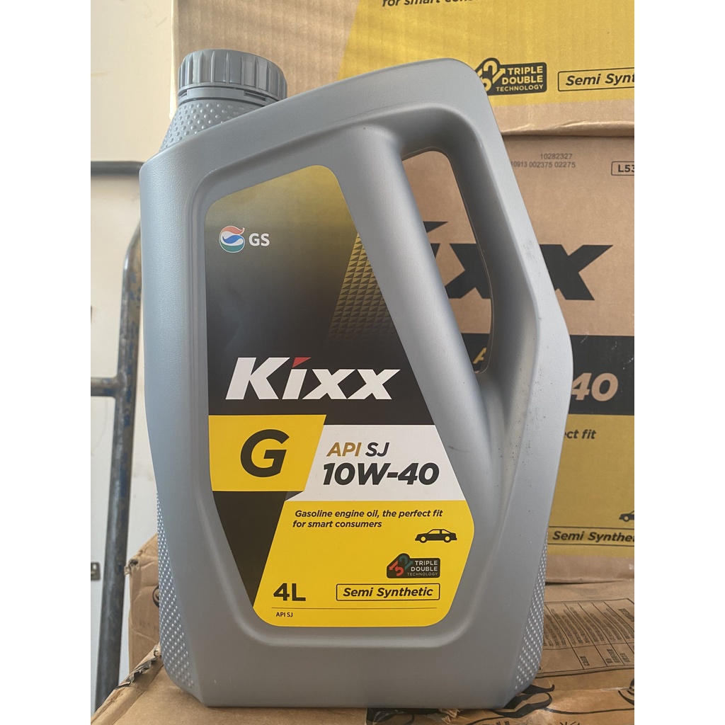 Kixx G SJ/CF 10W40 4 Полусинтетическое моторное масло