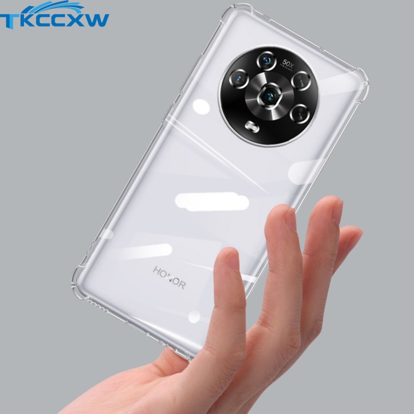 Ốp Điện Thoại Silicon Trong Suốt Chống Sốc Sang Trọng Cho Honor 50 60 SE 50 60 Pro Magic 4 Pro