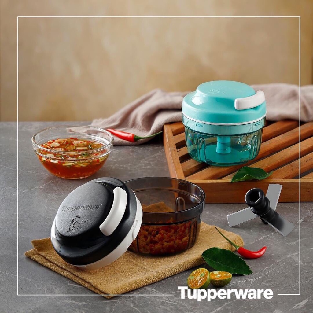 Máy xay thực phẩm Turbo Chopper 300ml Tupperware | Shopee Việt Nam