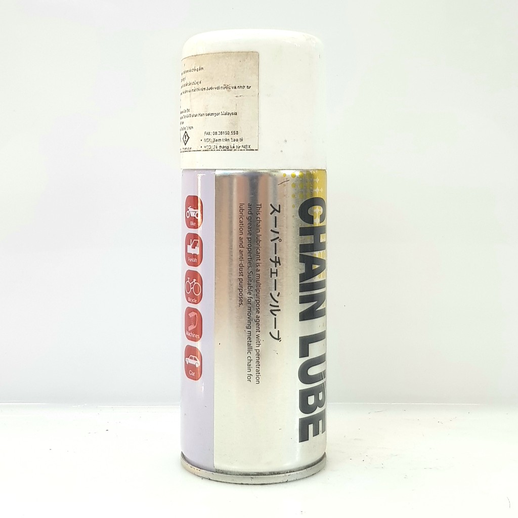 Xịt vệ sinh sên, bôi trơn chống rỉ ThreeBond super CHAIN LUBE 120ml