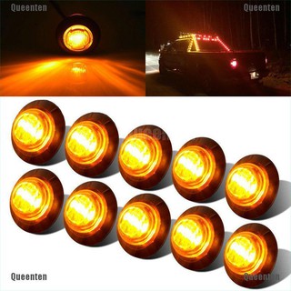 Đèn LED báo bên hông tròn nhỏ 3/4" 12V tiện dụng cho xe tải