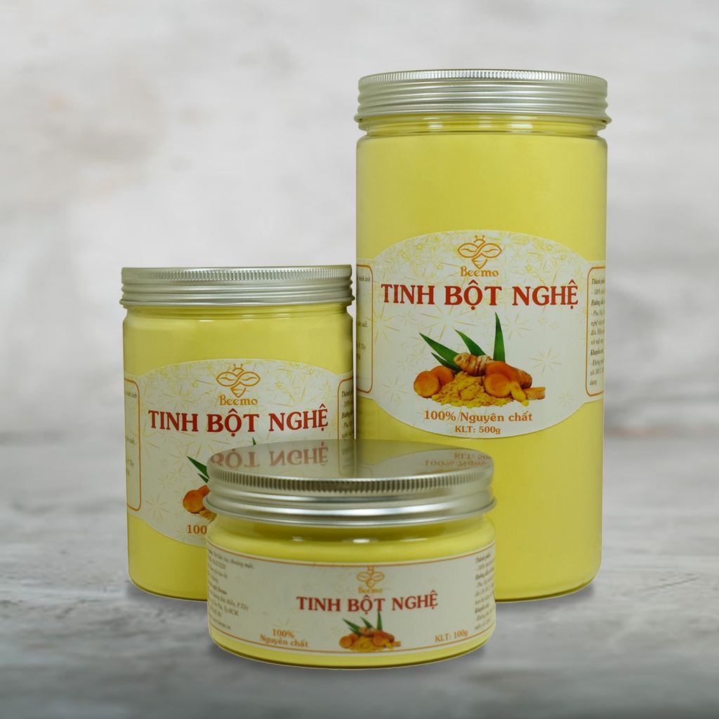 Mô tả Tinh bột nghệ nguyên chất Beemo - 2