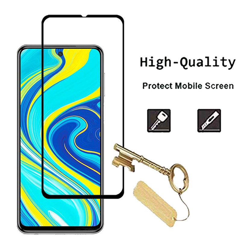 (2in1) Xiaomi Redmi Note9s Note9 Note 9s 9 Pro Max Bảo vệ màn hình Kính cường lực + Phim bảo vệ ống kính máy ảnh mặt sau