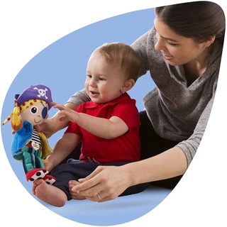 Treo nôi đồ chơi Lamaze - Cướp biển Yoho kích thích phát triển đa giác quan cho bé -  Yo Ho Horace