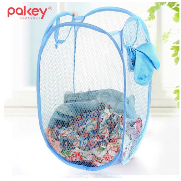 Giỏ Đựng Bóng Gấp Gọn, Giỏ Đồ Chơi Cho Bé Tiện Lợi Màu Sắc Đáng Yêu - Pakey Store