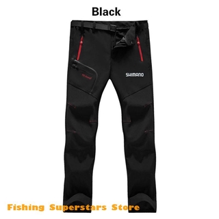 Nam Ngoài Trời SHIMANO Quần Câu Cá Thể Thao Chống Gió Quần Nam Plus Kích Thước Cắm Trại Quần Chống Thấm Nước