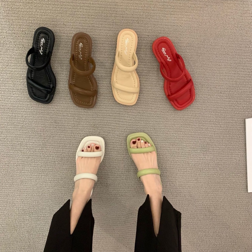 Giày Sandal Cao Gót Thời Trang Mùa Hè 2023 Phong Cách Pháp Cho Nữ