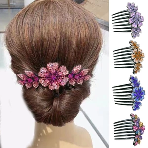 Kẹp Tóc Đính Đá Phong Cách Vintage Thời Trang