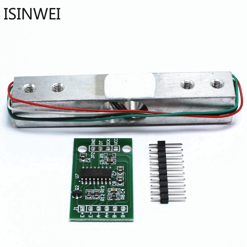 Load Cell Amplifier HX711 & Straight Bar Load Cell 1KG 5KG 10KG 20KG ...