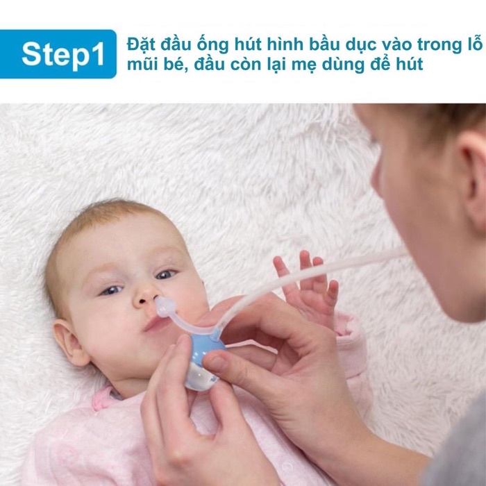 Mô tả Dụng cụ hút mũi bằng dây silicone mềm KUKU KU5342 - 2