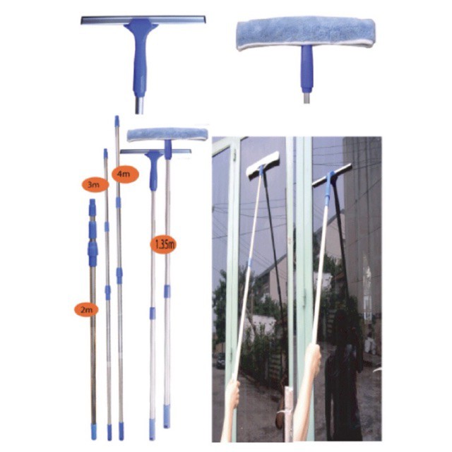 Bộ cây lau kính cán rút công nghiệp | Shopee Việt Nam