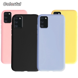 Ốp Lưng Màu Trơn Dễ Thương Đơn Giản Cho Samsung Galaxy A02S Sm-A025F / Ds Sm-A025G / Ds A025 A 02s