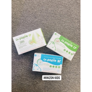 Khăn Lau Hạ Sốt Dr Papie Cho Bé, Hạ Nhiệt Giảm Sốt Hộp 25 Tờ | Minizon Kids