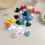 CATIYAHA Heart Stud Bông Tai Quà Tặng Hợp Thời Trang Sáng Tạo Dành Cho Nữ Vintage