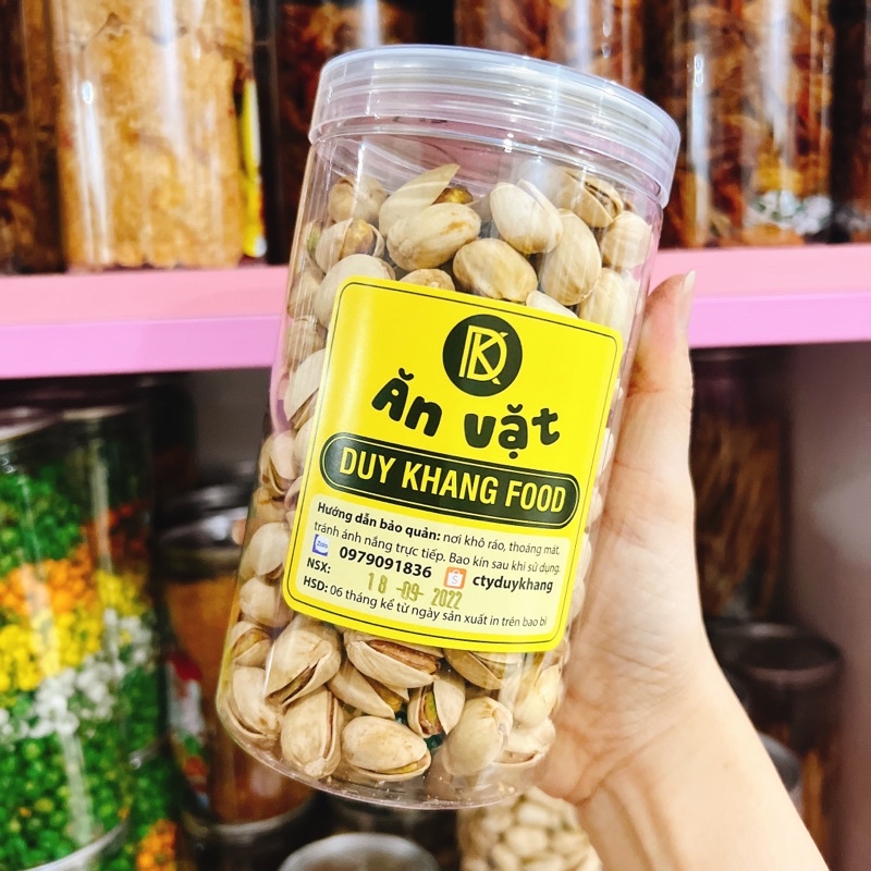 HẠT DẺ CƯỜI MỸ KHÔNG TẨY TRẮNG -1lon pet 400gr