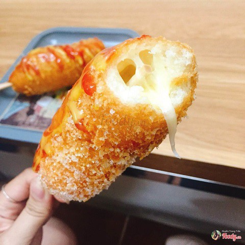 Khay 6 cây hotdog xúc xích phô mai kéo sợi_giao hỏa tốc hcm