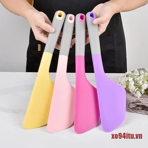 Muỗng silicon chống dính cỡ lớn dùng làm bánh tiện lợi