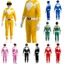 Trang phục Rangers dành cho trẻ em và người lớn có áo liền quần và mặt nạ nhân vật bền bỉ * *