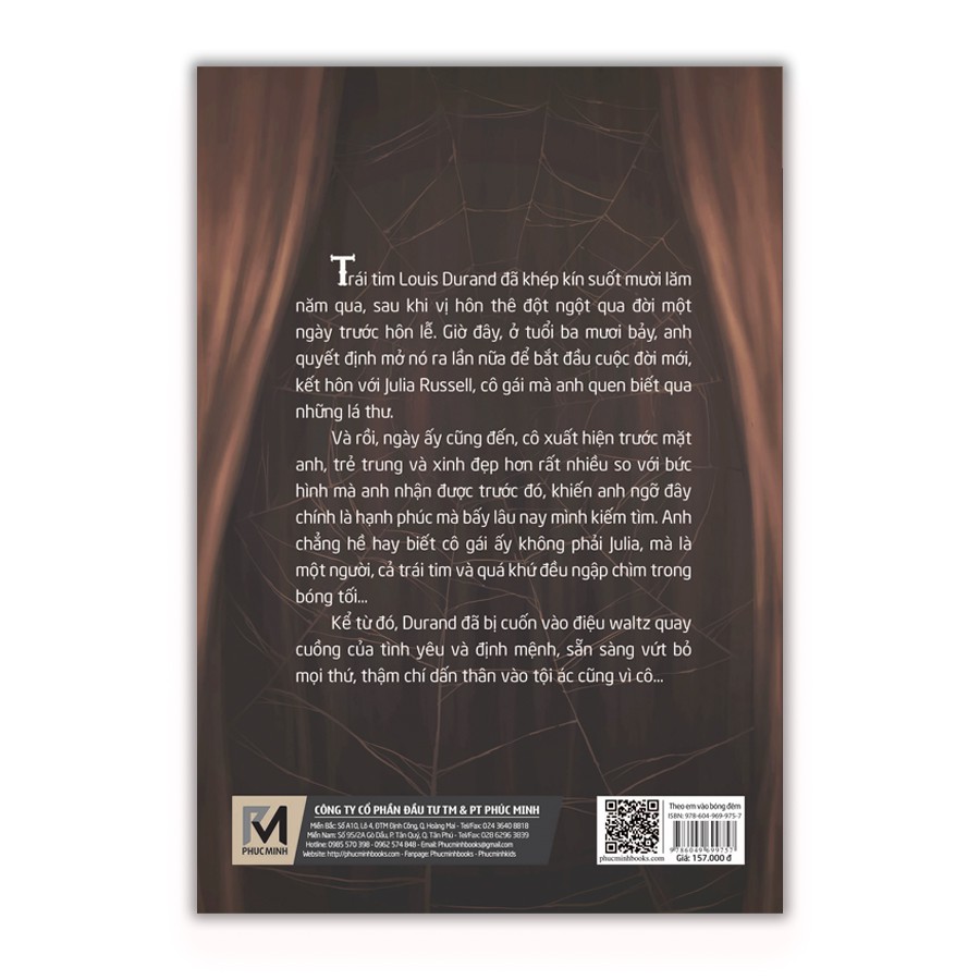 Ảnh Sách Tiểu Thuyết Trinh Thám - Theo Em Vào Bóng Đêm (Cornell Woolrich) 2