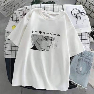 Áo Thun Nữ Hình Anime Nhật Bản Áo Thun Tokyo Ghoul Kaneki Ken Ngắn Tay