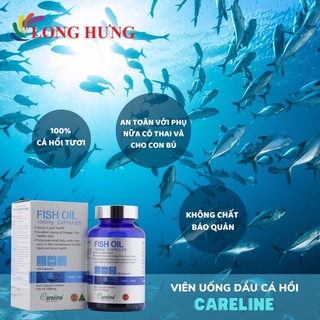 Viên uống Careline Fish Oil 1000mg hỗ trợ tim mạch trí não (100 viên)