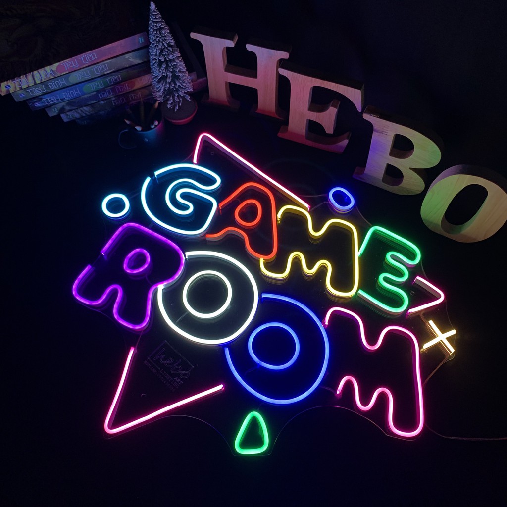 Đèn Led Neon Sign Game Room Trang Trí Phòng Game | HEBO Art ...