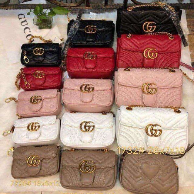 Gucci marmont size discount 18