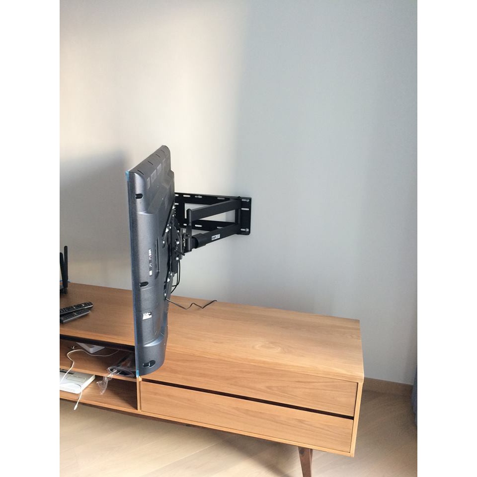 Giá treo tivi xoay vuông góc với tường nb sp2 40-75 inch | Shopee ...