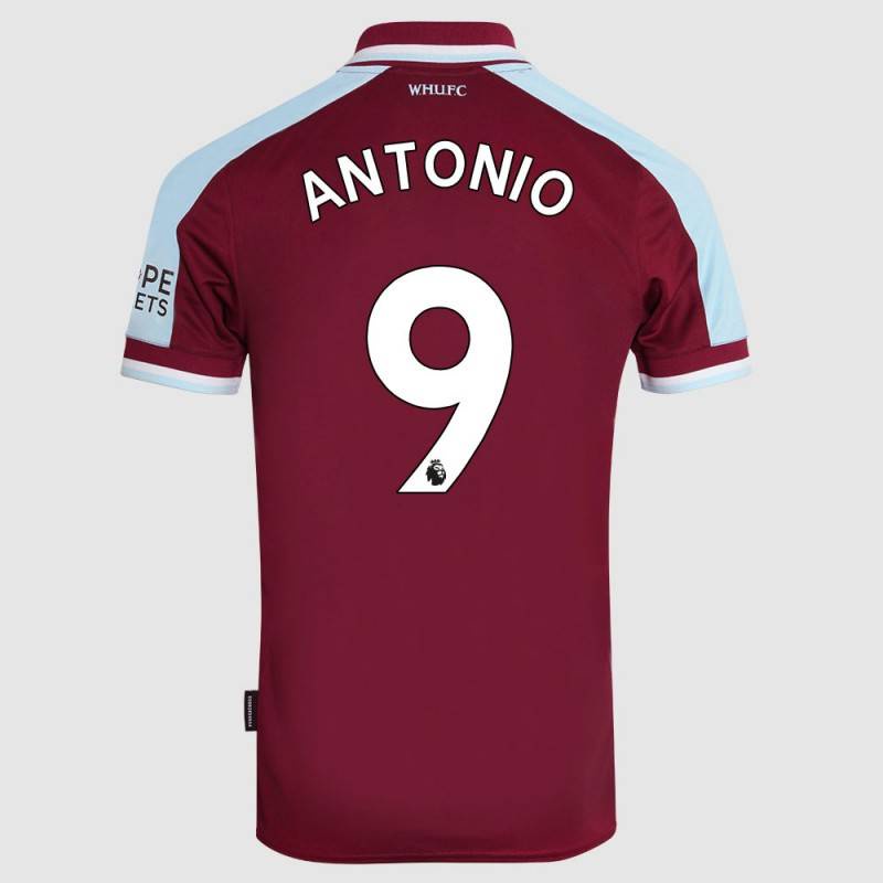 Áo thun bóng đá in chữ West Ham United 21/22