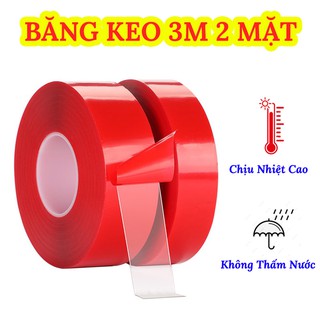 Băng Keo 2 Mặt Siêu Dính Chuyên Dụng Cho Ô Tô – Cuộn 3 Mét
