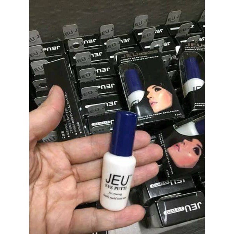 Keo dán mi Jeu, màu trắng đục, 12ml, xuất xứ Nhật Bản