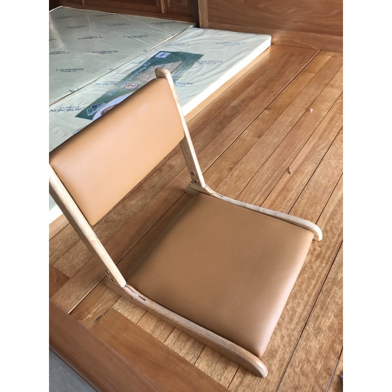 Ghế Bệt Kiểu Nhật Gấp Gọn – Ghế Ngồi Bệt Tựa Lưng – Da Simili Khung Gỗ Cao  Cấp ( Giao Hỏa Tốc ) | Shopee Việt Nam