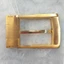 Mặt dây nịt GOAT M304 Thép không gỉ bản 3.5cm xi vàng