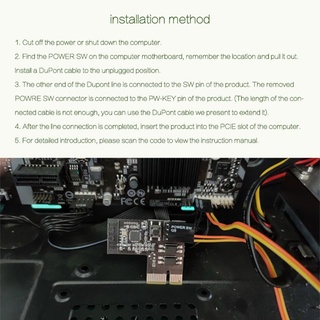 Thẻ chuyển đổi điều khiển từ xa ứng dụng WiFi CLI để bật PC Dễ dàng cài đặt