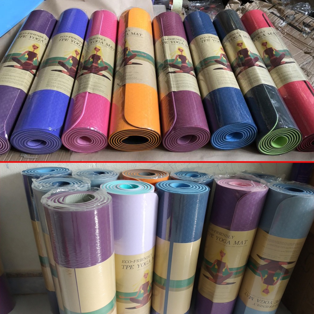 Mô tả Thảm Tập Yoga Thanh Lý Giá Siêu Rẻ TPE 2 Lớp Thanh Lí Có 1 Số Lỗi Rất Nhỏ - Giá Hời Chính Hãng Amalife - 2