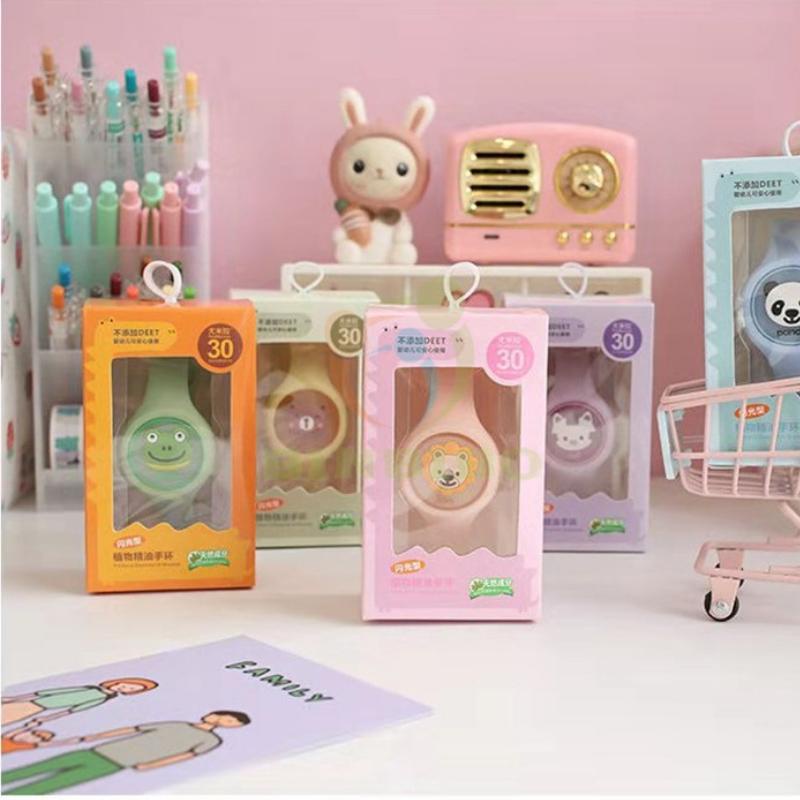 Đồng hồ đuổi muỗi cho bé phát sáng tinh dầu tự nhiên