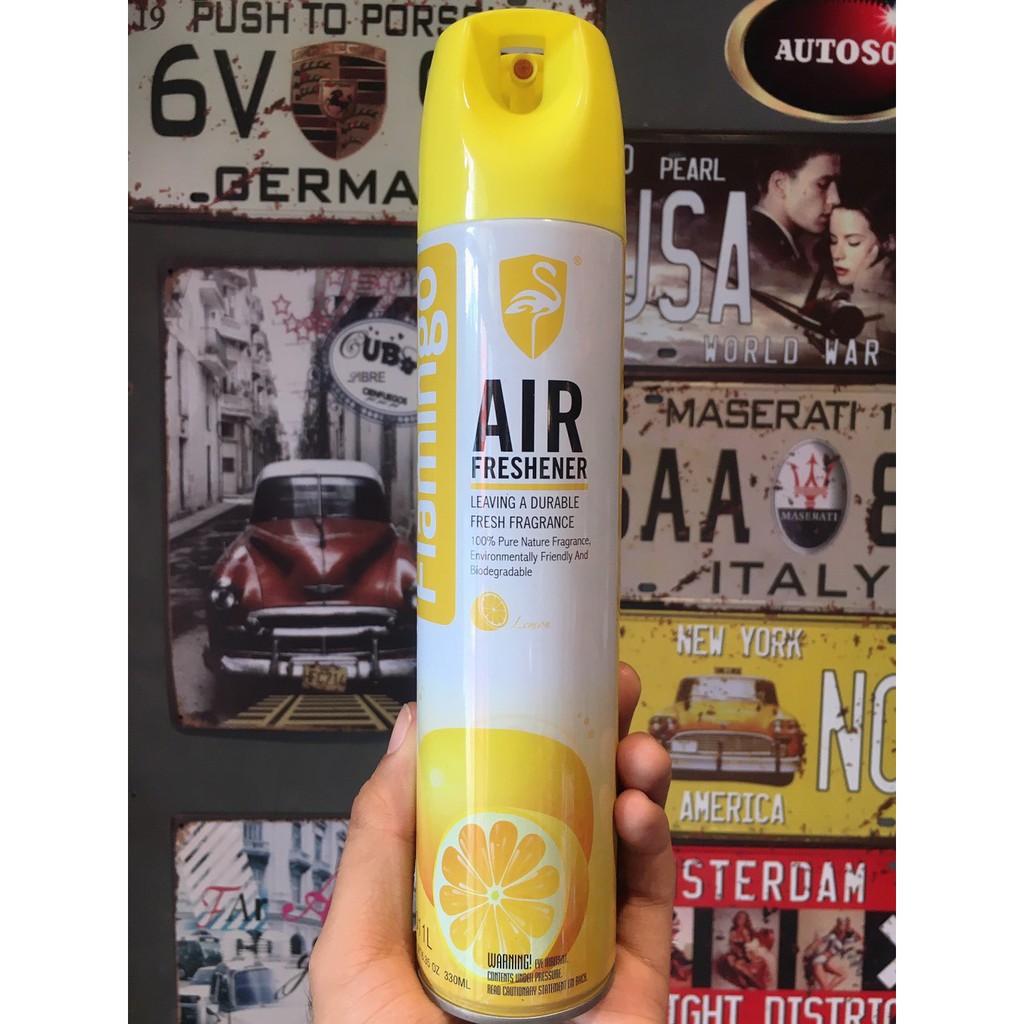 Chai Xịt Khử Mùi Với Nhiều Hương Thơm FLAMINGO Air Freshener F011 330ml