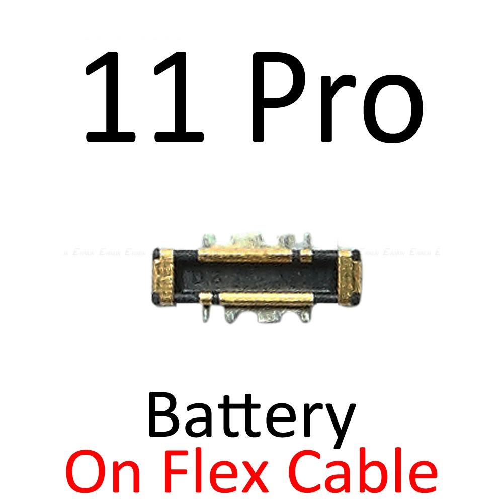 Đầu nối pin FPC nội tuyến Giá đỡ liên lạc tương thích cho IP 13 12 mini 12 11 Pro Max On Logic Bo mạch chủ Cáp mềm thay thế các bộ phận