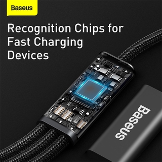 Cáp Dữ Liệu/Sạc Nhanh Baseus 3 Trong 1 Type-C Sang C+L+C 20W PD Dành Cho phone Huawei