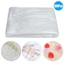 EDIWANY 100 Cái / gói Tấm Nhựa Dùng Một Lần, Phim Chống Thấm Nước Chất Liệu PVC Khăn Trải Giường Dùng Một Lần, Che Trải Giường Túi Tắm Bàn Massage Tấm Nhựa Trong Suốt