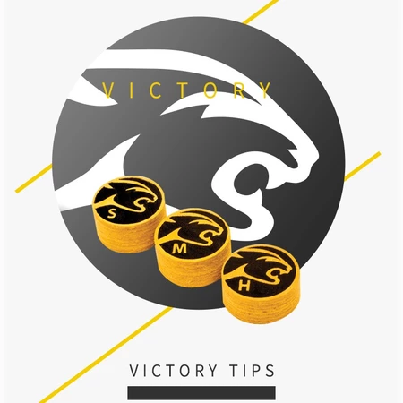 Đầu cơ bi da lỗ, 3 băng VICTORY 3142 Z2 14mm H / M / S thiết kế 8 lớp chất lượng cao