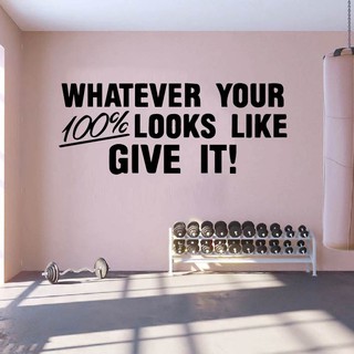 Decal Trang trí, tạo động lực trong Phòng GYM tăng tính thẩm mỹ, doanh thu (P6/8)