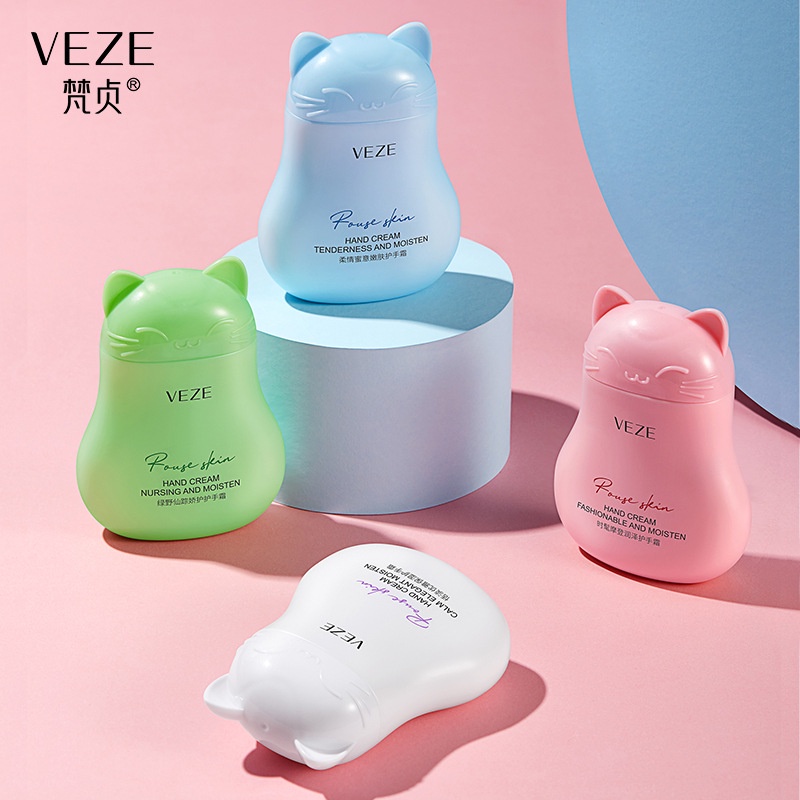 Kem Dưỡng Da Tay Kitty Veze Nội Địa Trung Mềm Mịn Da