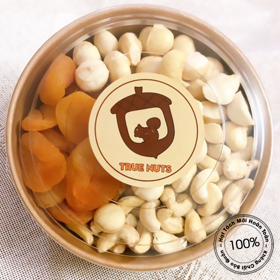 Mixnuts 3 Loại Hạt Dinh Dưỡng Mơ Sấy Sẻo (hạt điều, macca, mơ sấy dẻo ...