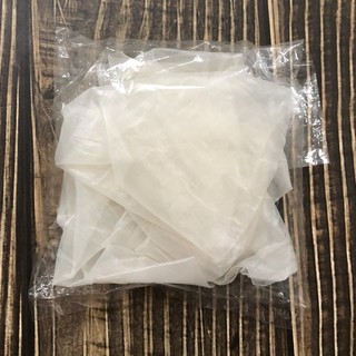 Bánh tráng phơi sương dẻo + SA TẾ + MUỐI NHUYỄN CHAY + TỎI/HÀNH NHÀ LÀM + TẮC