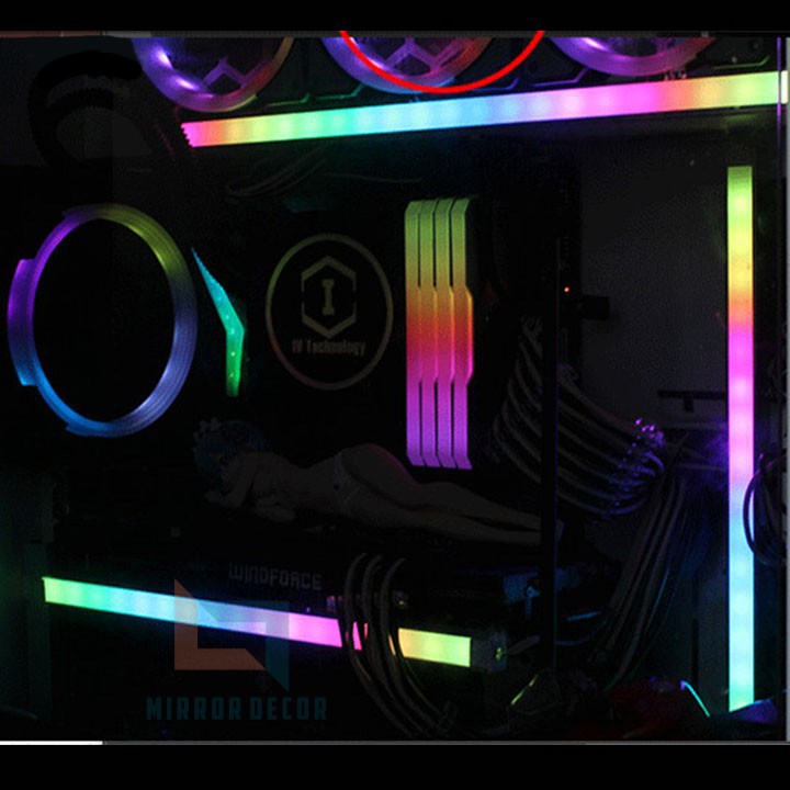 Thanh Led RGB trang trí PC đồng bộ Hub, Main, ARGB | Shopee Việt Nam