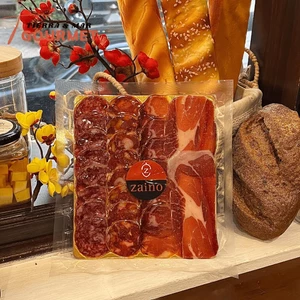 Set thịt heo muối Iberico 4 loại: jamon iberico, chorizo, lomo, salchichon, Tây Ban Nha 120gr